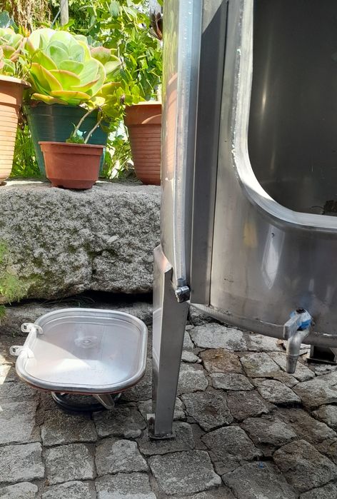 Cuba inox 500 litros