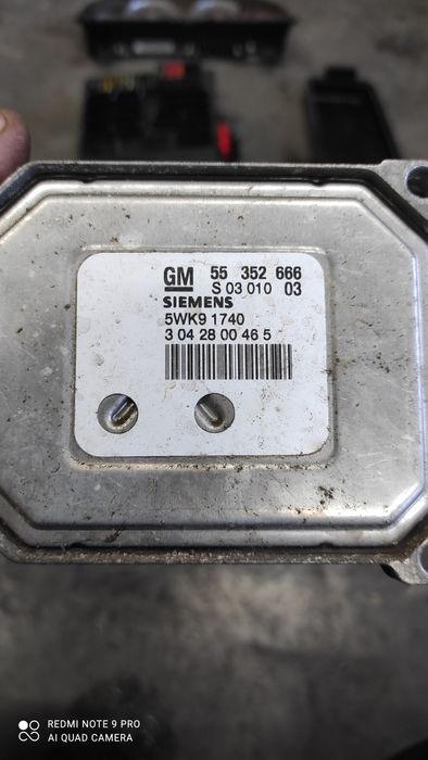 Opel Vectra C 1,8 zestaw startowy immobiliser komputer