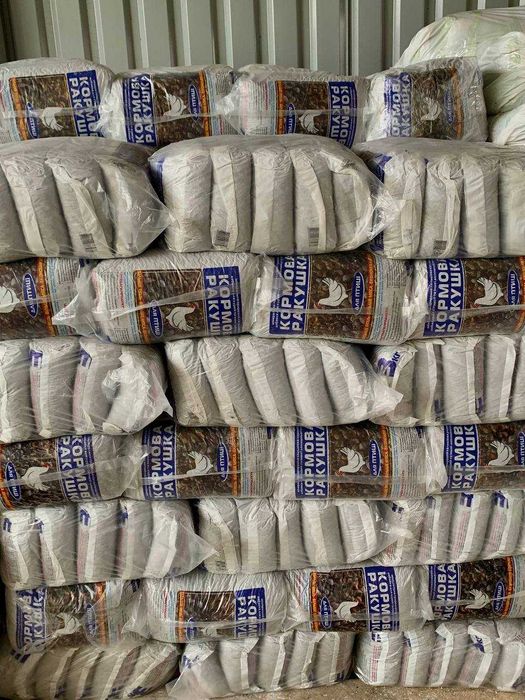 ракушка кормовая мушля ракушка 24 кг