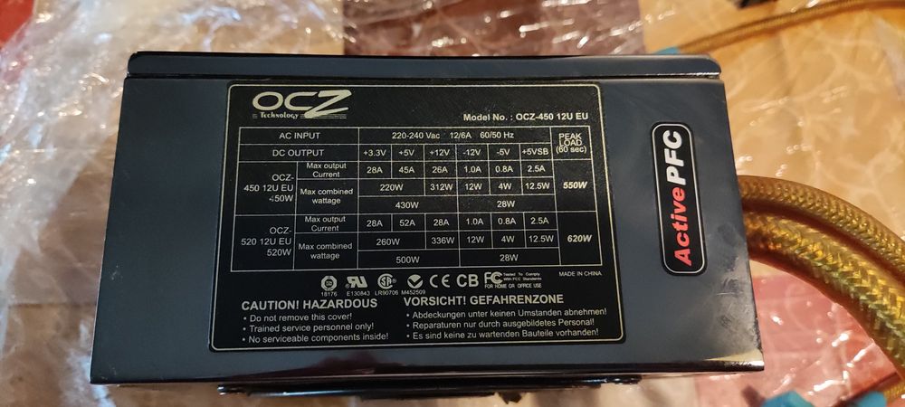 Fonte computador OCZ Active PFC