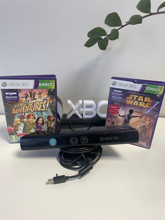 Sensor kamera kinect xbox 360 zestaw gry