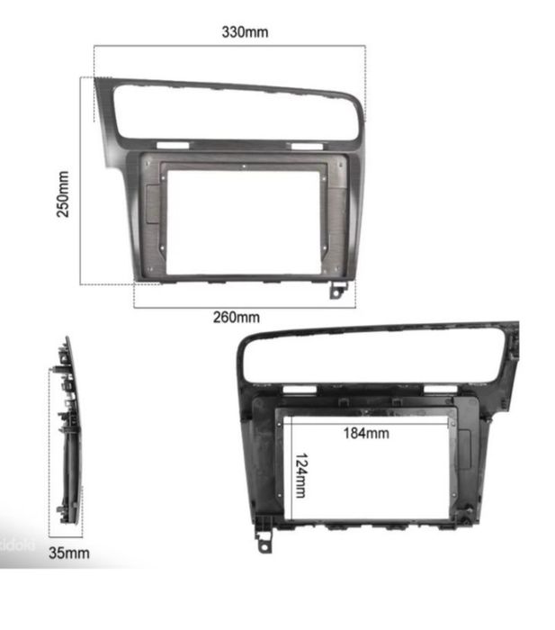 Мультимедийная система на базе Android для Volkswagen Golf