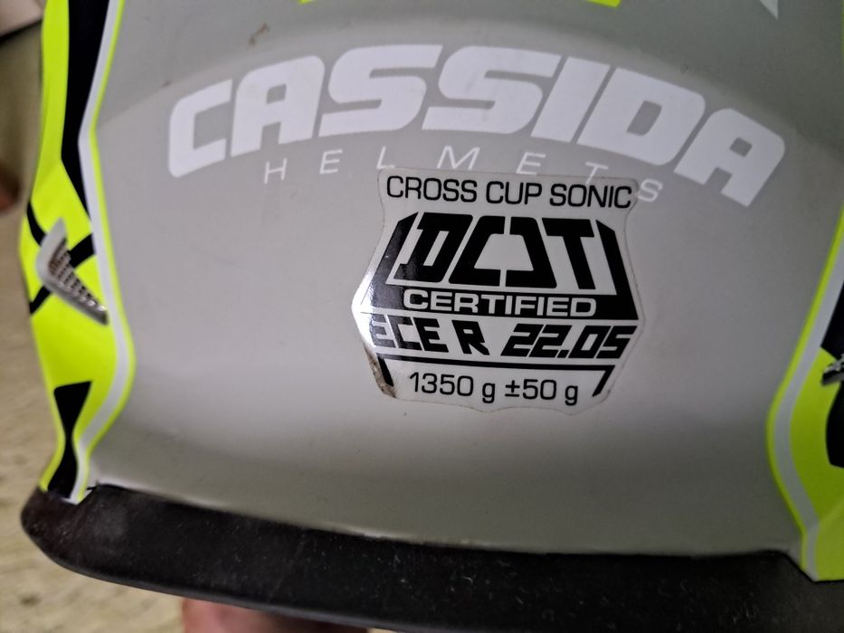 Kask Cassida Cup Sonic motocross cross enduro