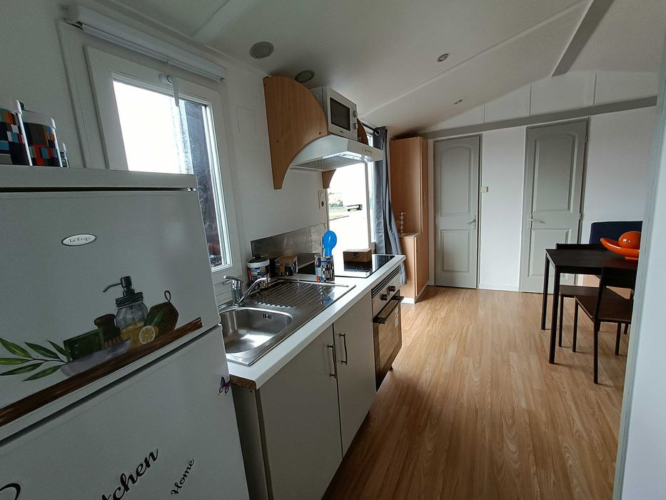 Mobil Home T2 | Ripado Envernizado  super moderna OFERTA TRANSPORTE