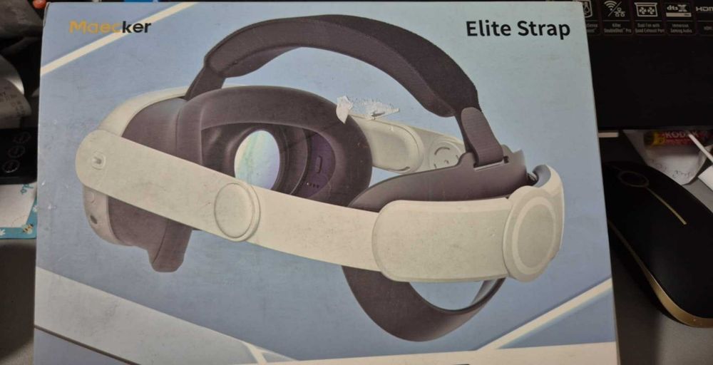 Zybervr Pasek na Głowę do Meta Quest 3 Elite Strap