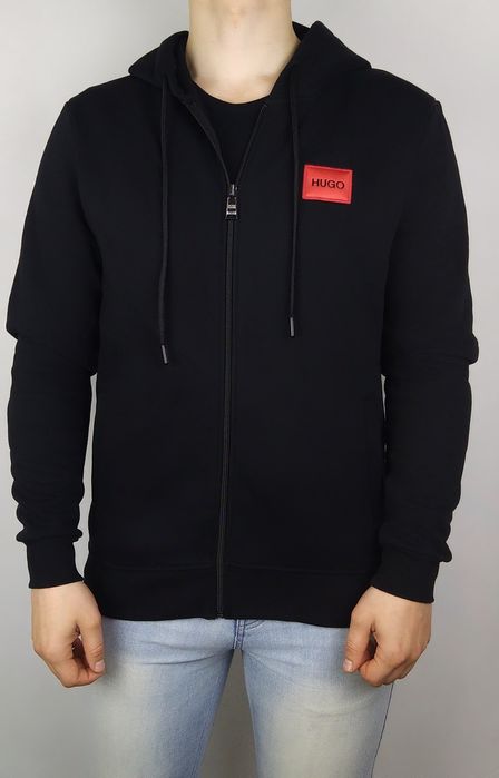 Czarna bluza męska Hugo M L XL XXL wysyłka pobranie bardzo ładna hit