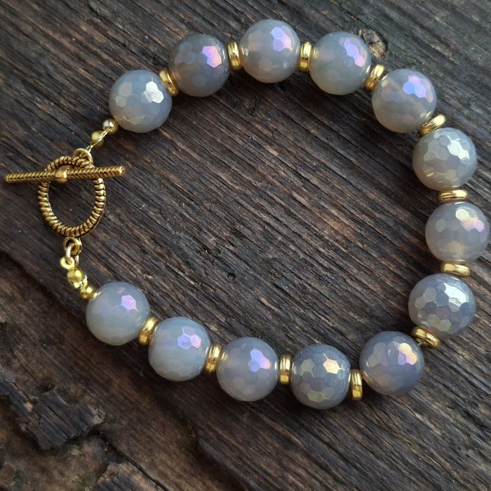 Bransoletka z kamieni naturalnych handmade