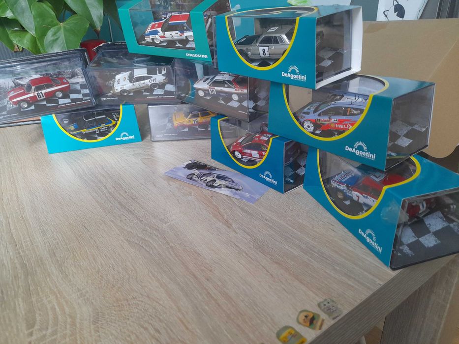 Kolekcja modeli rajdowych samochodów DeAgostini 1:43