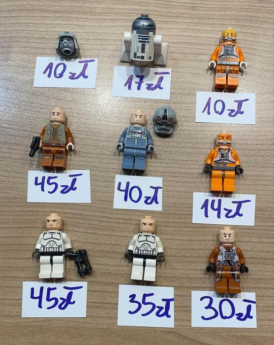 Lego star Wars ludziki