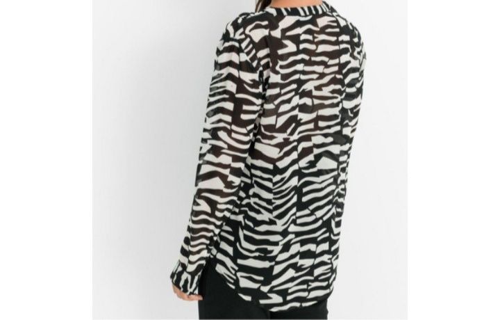 Szyfonowa koszula rozmiar 44