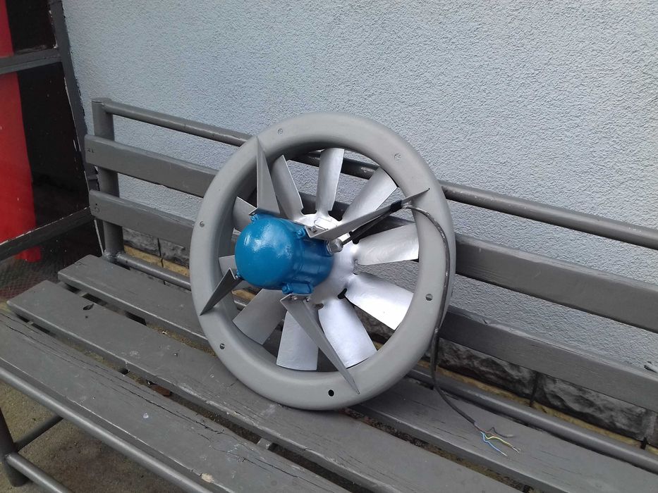 Wentylator przemysłowy do obory chlewni lakierni itp.Wysyłka