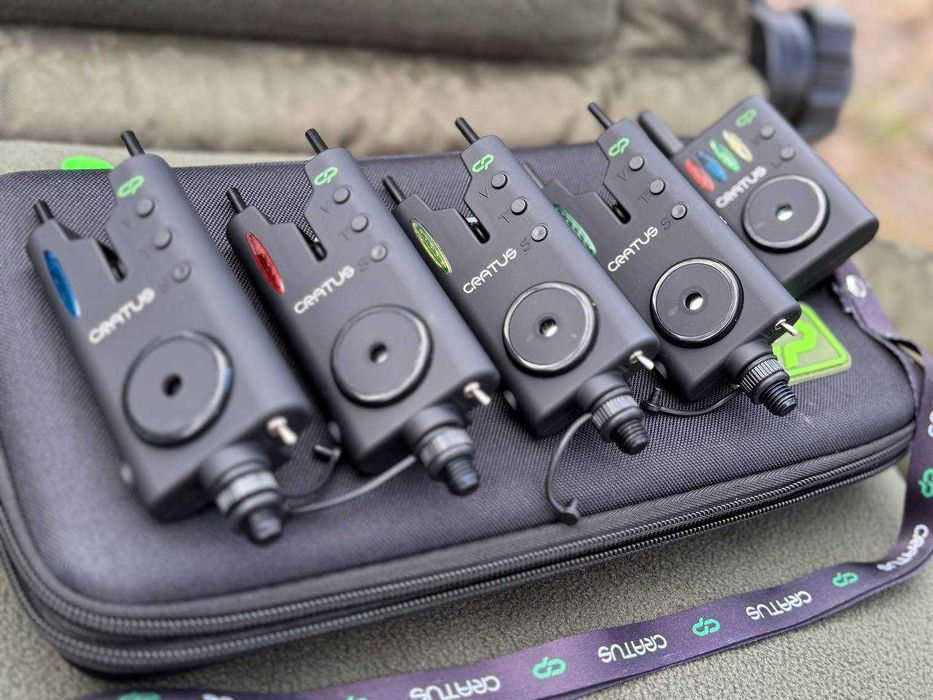 Набір електронних сигналізаторів клювання Carp Pro Cratus 4+1/ Кратус