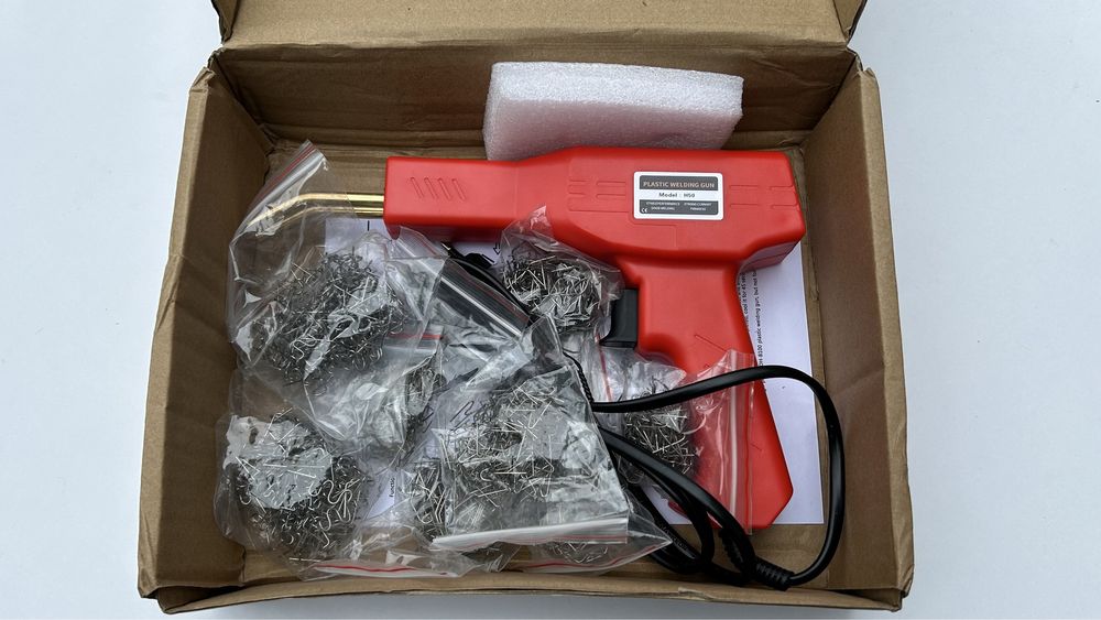 Паяльник для пластика 200 скоб 50W горячий степлер