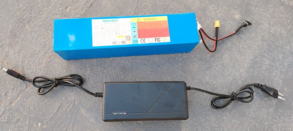 Bateria 60v  litio 10 anperes
