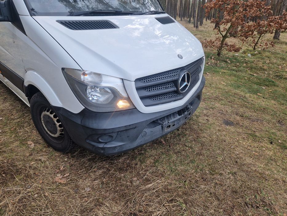 Przód sprinter lift 906 maska blotniki lampy zderzak pas