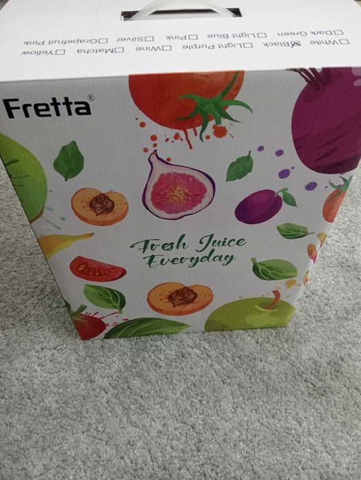 Extrator de Sumo a Frio Fretta Booster F6000 – Cold Press Juicer(Nova)