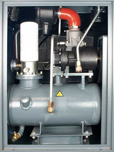 Kompresor Śrubowy 7,5 kw zbiornik 300l wydajność 970 L/min Kupczyk