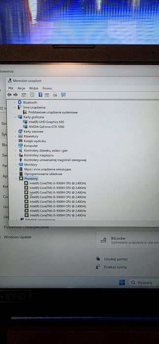 Gamingowy Acer Nitro5/SSD 512gb/i5/FULL HD