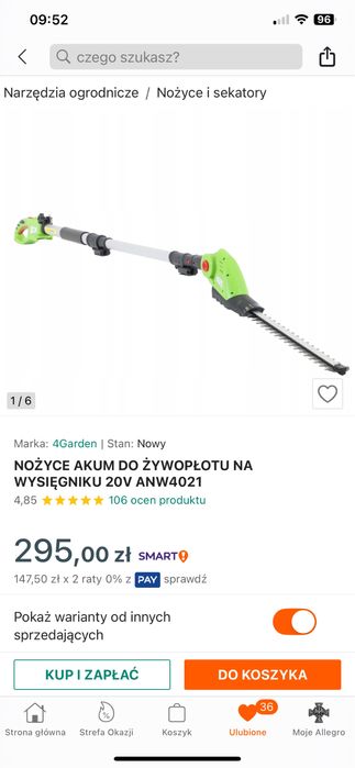 Nożyce akumulatorowe