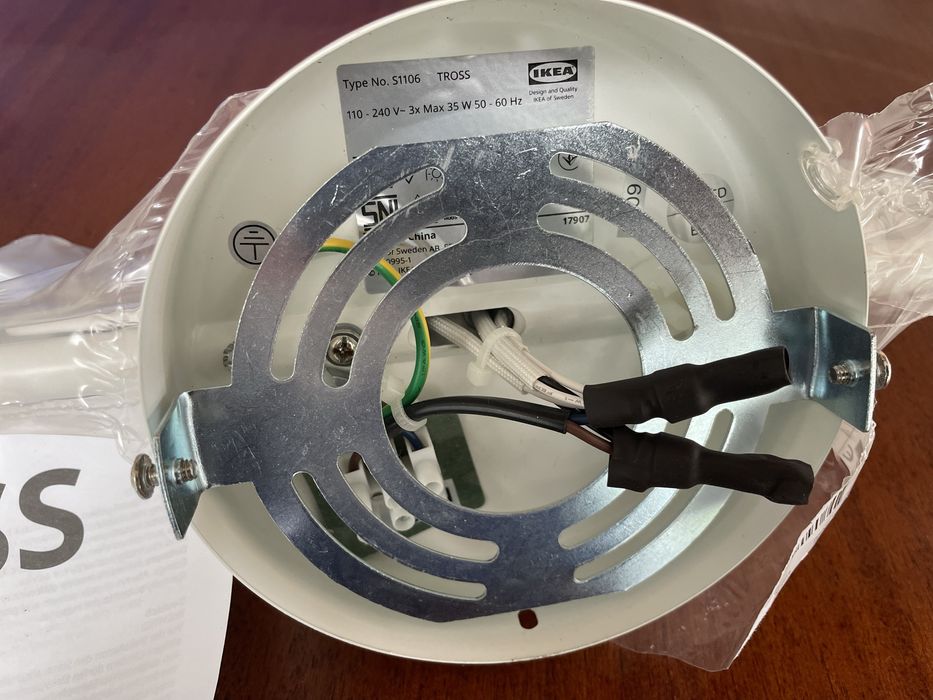 Candeeiro Tross ikea
