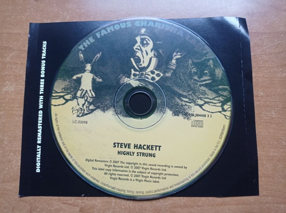 Steve Hackett - Highly strung