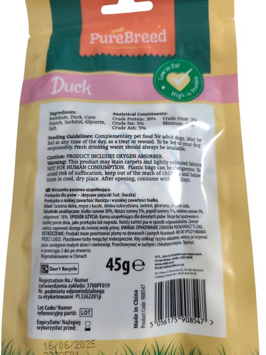 Przysmaki i gryzaki do jedzenia dla psa