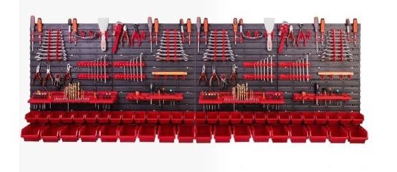 Панель для інструментів Kistenberg 230*78 см + 46 контейнерів