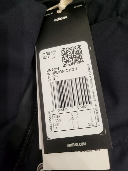 ОРИГІНАЛ...Пуховик Adidas HELIONIC Clima WARM новий жіночій