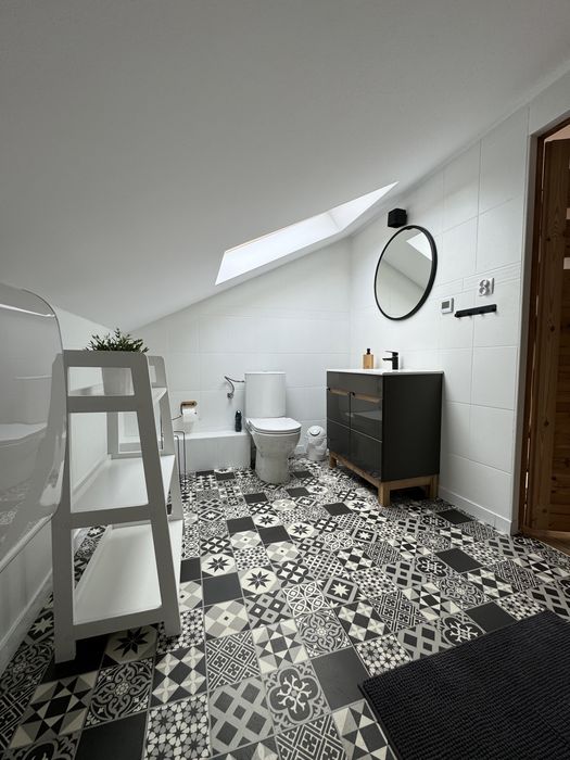 Duży domek dla 10 os Kopalino kominek, balia