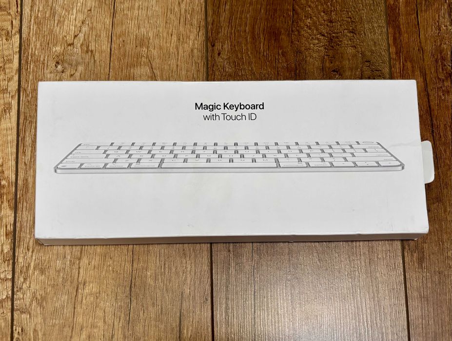 Klawiatura Apple Magic Keyboard z Touch ID – model A3118 USB C biała QWERTY