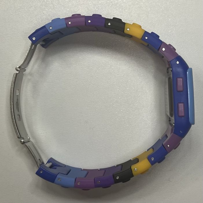 Zegarek dziecięcy Setty Klocki kolorowy cyfrowy LCD