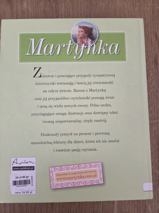Książka z serii Martynka