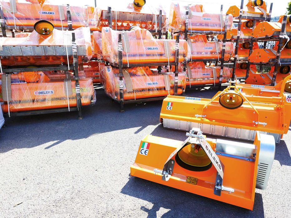 Triturador Martelos 1.2m DELEKS APE-120 - Envio Grátis - Novo c/ Cardã