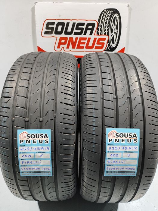 2 pneus semi novos 255-45R19 Pirelli - Oferta dos Portes