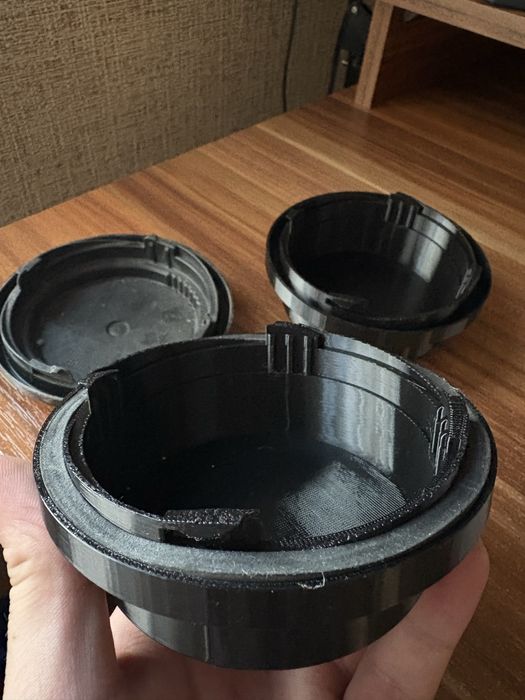 Кришка фари  2ШТ Renault Megane 2 / Заглушка збільшена під LED лампу