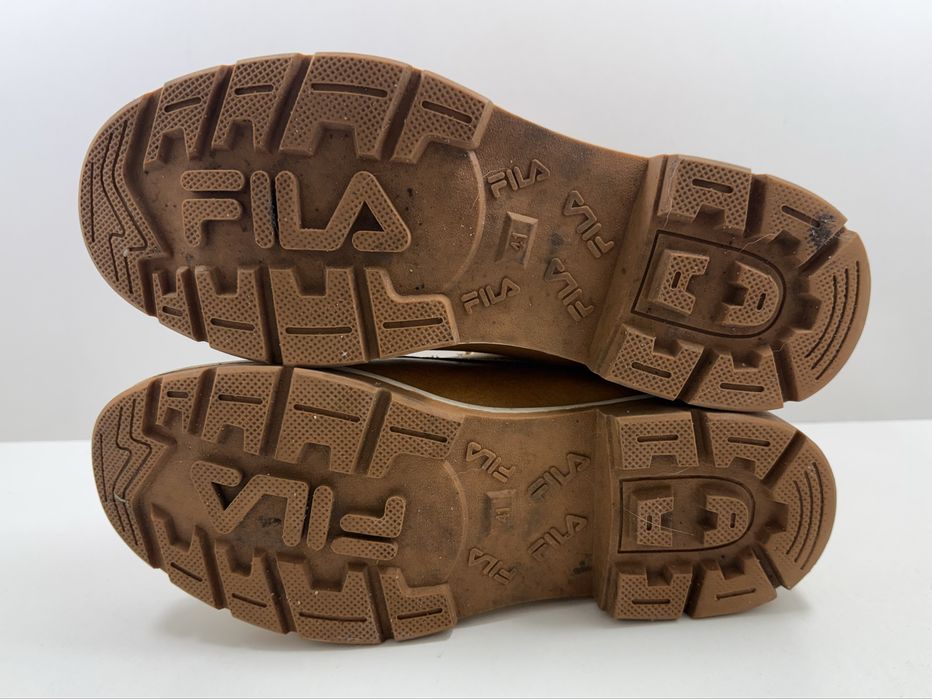 Buty FILA ocieplane brązowe - rozmiar 41