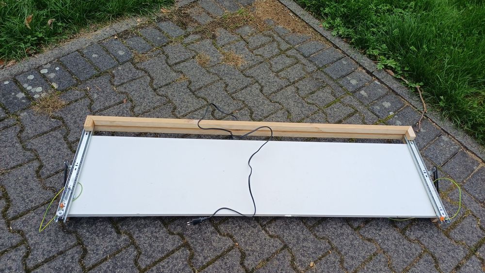 Gilotyna do styropianu gotowa do pracy (cięcie pod kątem) 105-130 cm