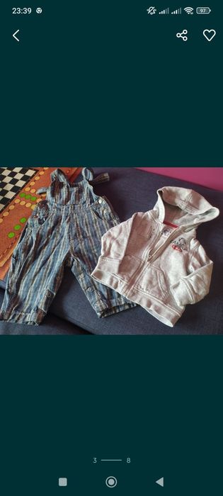 Zestaw paka dla chłopaka 74 spodnie bluza 22 rzeczy