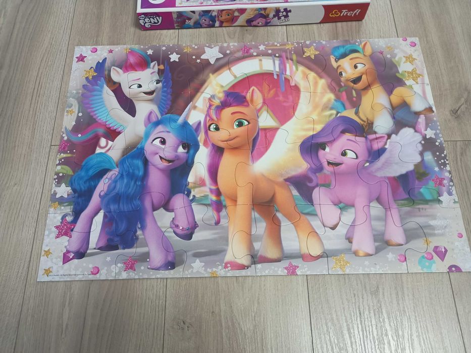 Puzzle 24 maxi elementy My Little Pony duże puzzle dla dziewczynki 24