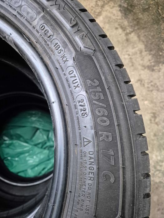 Opony michelin agilis 3. 215/60R17C