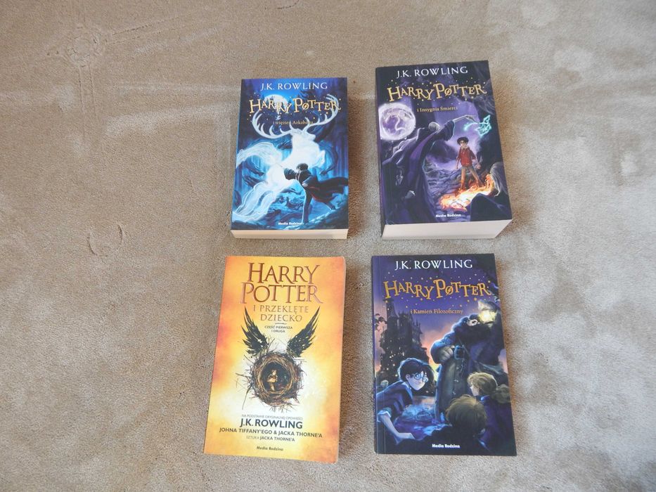 J.K.Rowling - Harry Potter - cena za 4 książki