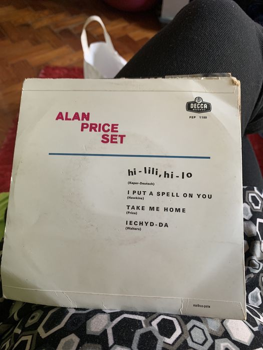 Disco vinil single Alan Price Set