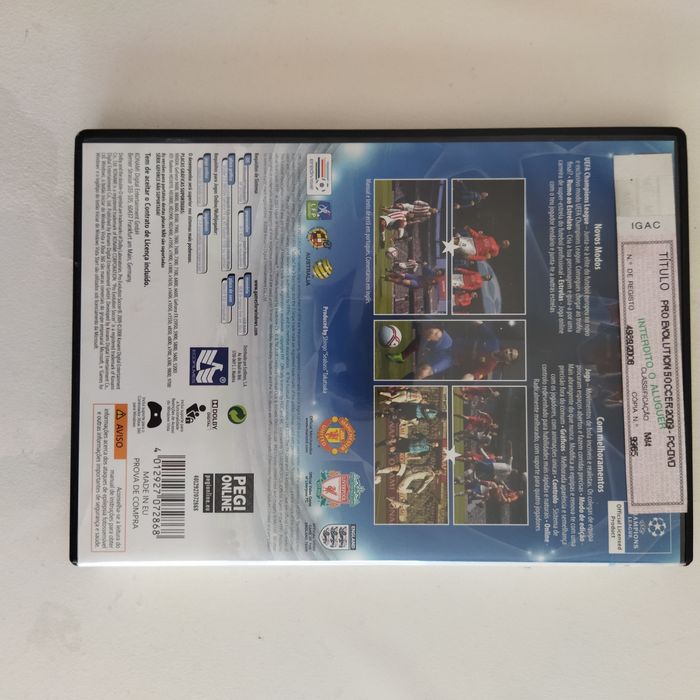 2 Jogos PES-2010 e 2009