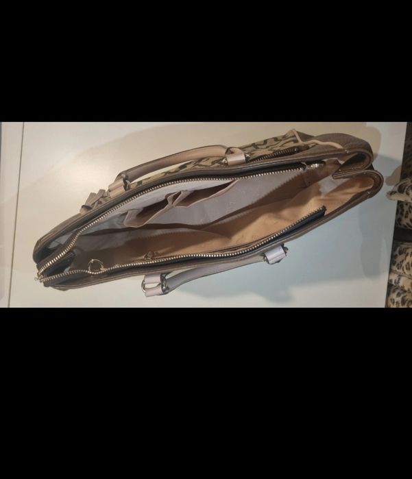 Mala pele castanho/rosa tous