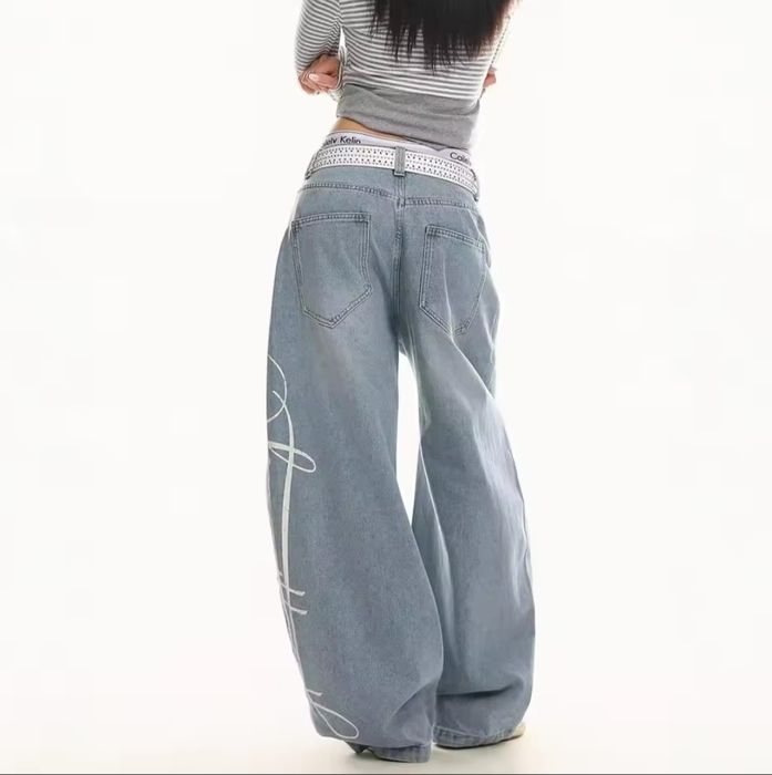 Джинсы Baggy джинси  штани  y2k стиль . Розмір М