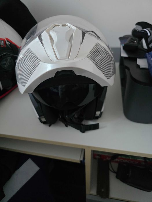 Kaski motocyklowe ls2 2xl i scorpion xl