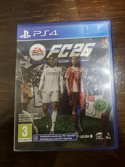FC26 e Sonic Colour's ultimate PS4