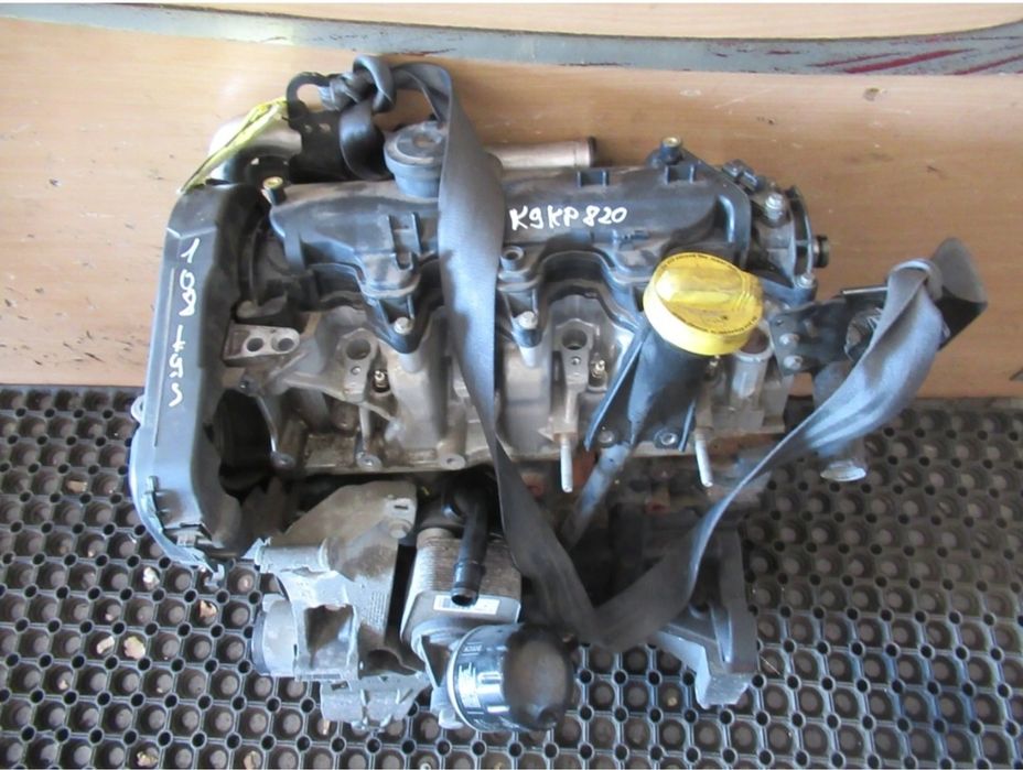 K9K820 Двигун,Мотор 1.5dci K9K Kangoo/Clio/Megane/Logan/Duster/Sandero
