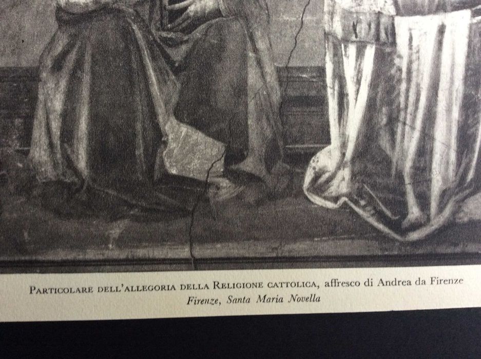 Arte italiana, ano 1951. Descrição na margem inferior da 2ª imagem.
