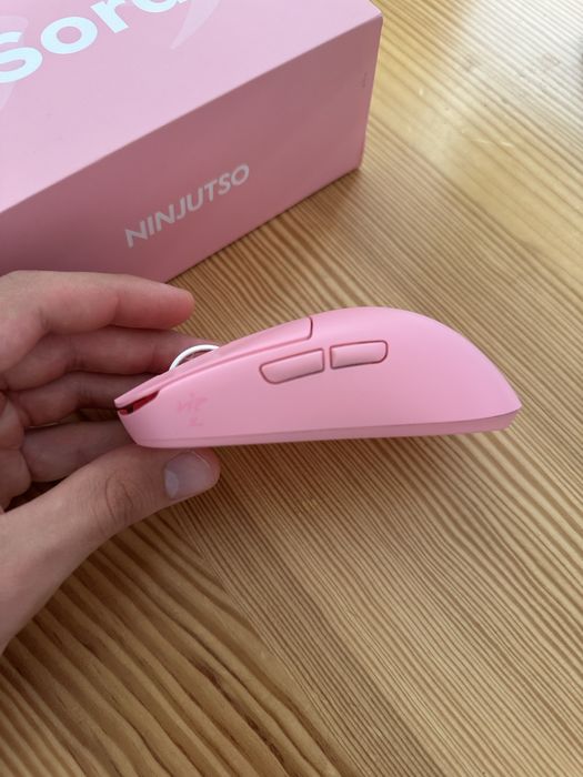 Ninjutso SORA V2 wireless pink мышка миша mouse